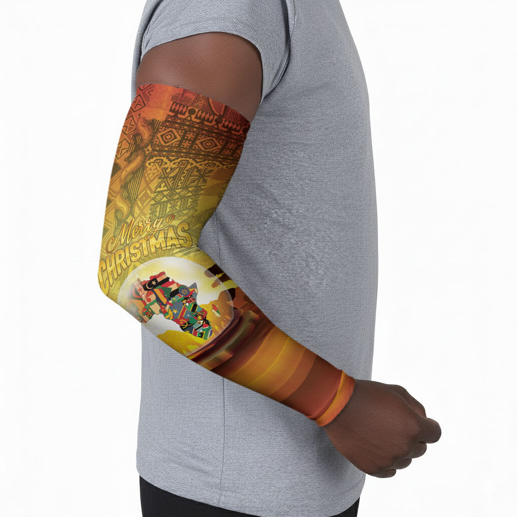 African Flags Map Christmas Arm Sleeves Afro Heritage