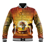 African Flags Map Christmas Baseball Jacket Afro Heritage