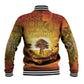 African Flags Map Christmas Baseball Jacket Afro Heritage