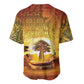 African Flags Map Christmas Baseball Jersey Afro Heritage