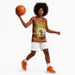 African Flags Map Christmas Basketball Jersey Afro Heritage