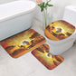 African Flags Map Christmas Bathroom Set Afro Heritage