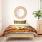 African Flags Map Christmas Bedding Set Afro Heritage