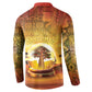African Flags Map Christmas Button Sweatshirt Afro Heritage