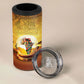 African Flags Map Christmas 4 in 1 Can Cooler Tumbler Afro Heritage