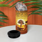 African Flags Map Christmas 4 in 1 Can Cooler Tumbler Afro Heritage