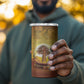 African Flags Map Christmas 4 in 1 Can Cooler Tumbler Afro Heritage
