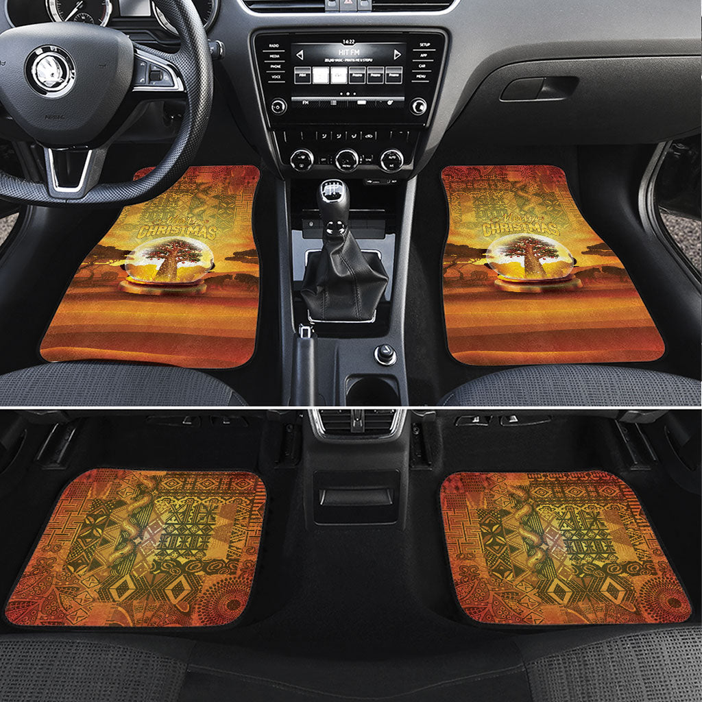 African Flags Map Christmas Car Mats Afro Heritage