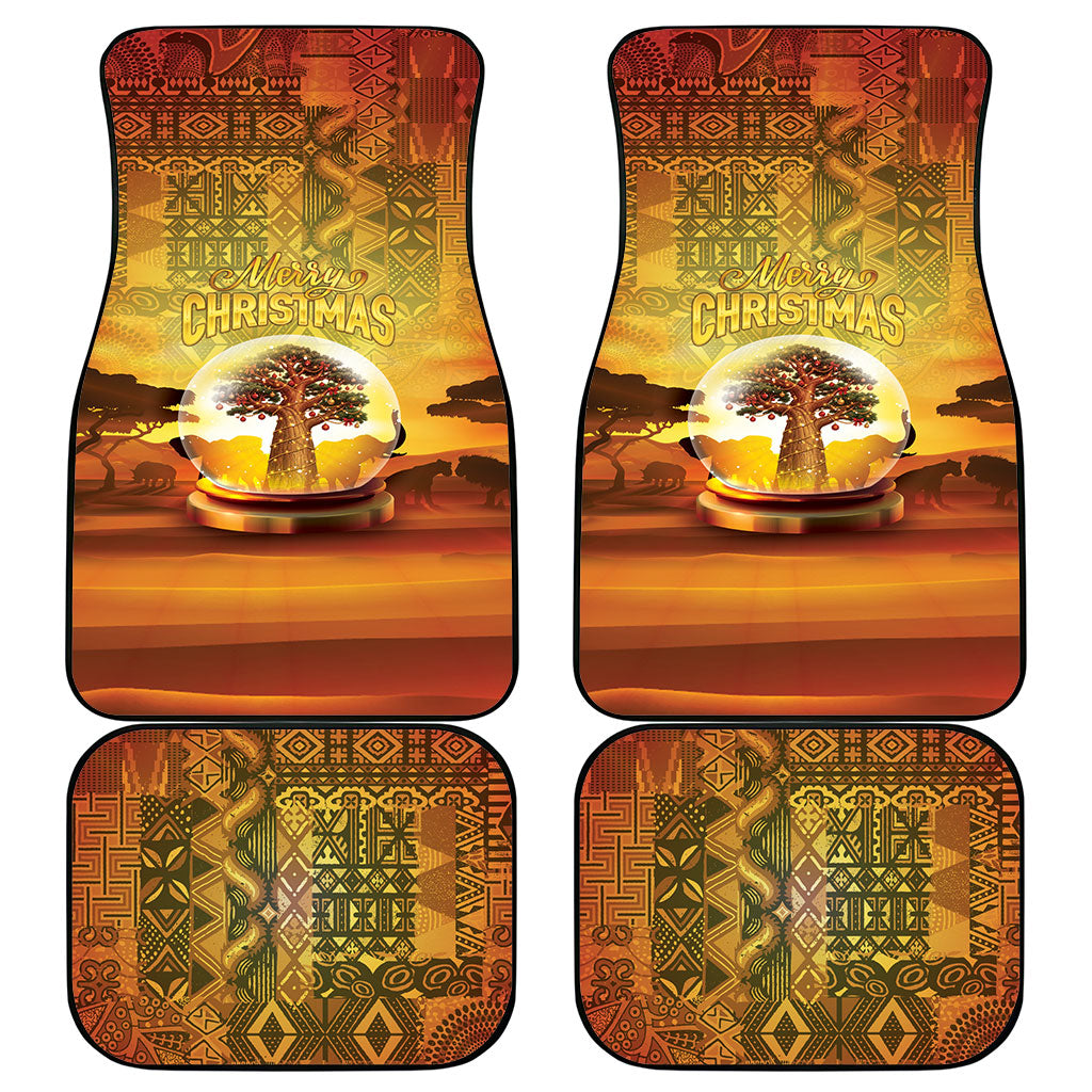 African Flags Map Christmas Car Mats Afro Heritage