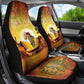 African Flags Map Christmas Car Seat Cover Afro Heritage