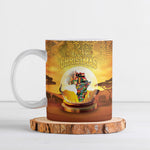 African Flags Map Christmas Ceramic Mug Afro Heritage