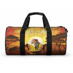 African Flags Map Christmas Duffle Bag Afro Heritage