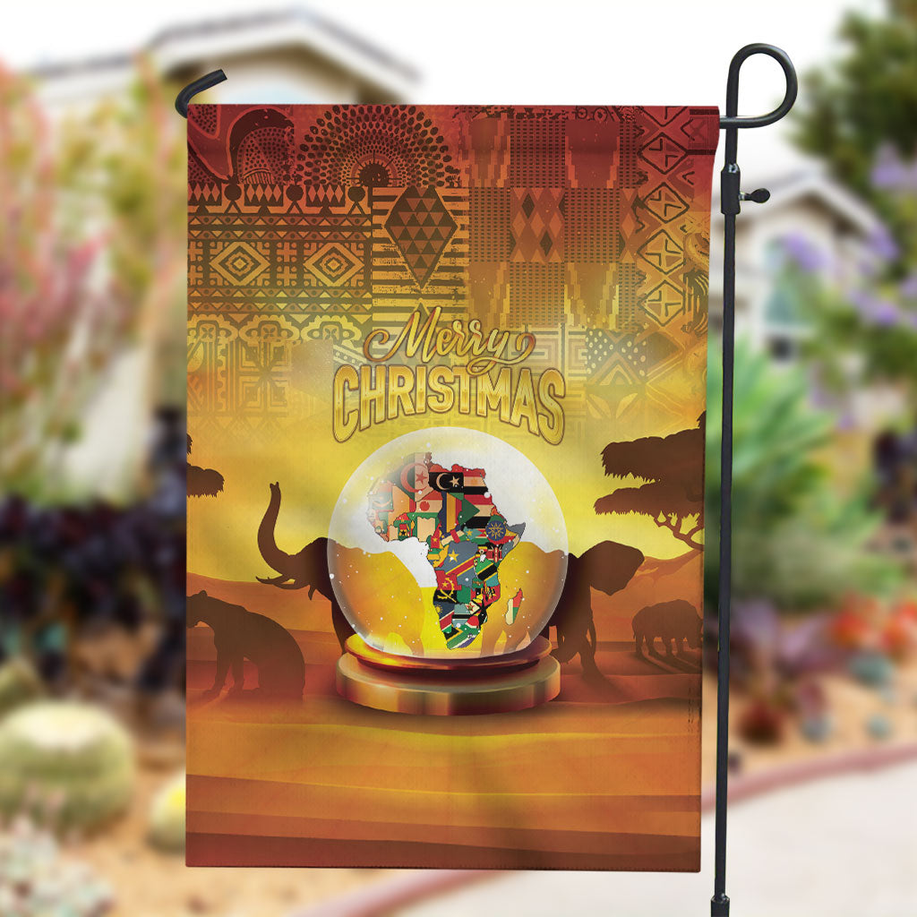 African Flags Map Christmas Garden Flag Afro Heritage