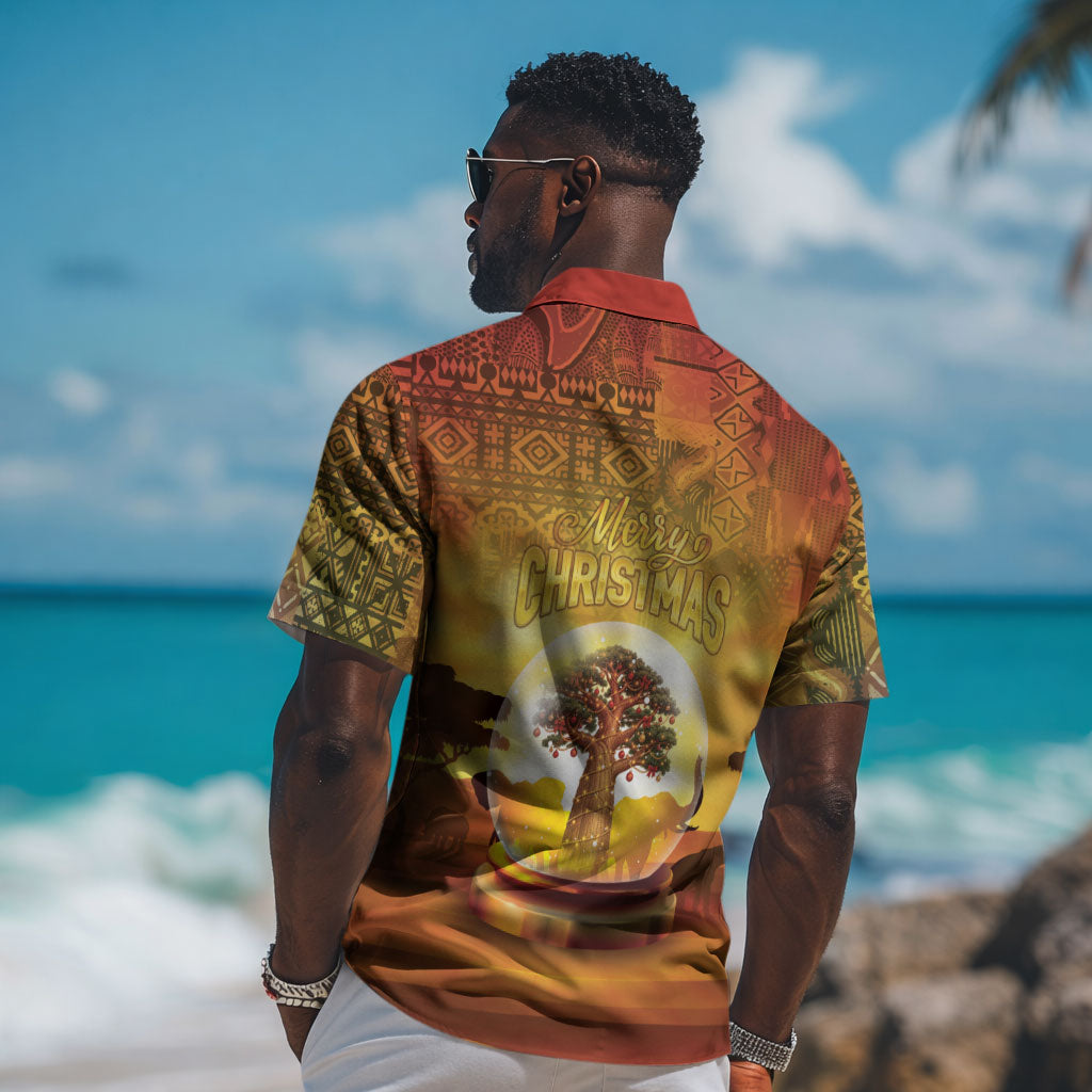 African Flags Map Christmas Hawaiian Shirt Afro Heritage