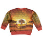 African Flags Map Christmas Kid Ugly Christmas Sweater Afro Heritage