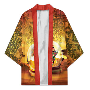 African Flags Map Christmas Kimono Afro Heritage