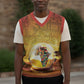 African Flags Map Christmas Knitted V-Neck Vest Afro Heritage