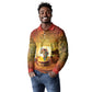 African Flags Map Christmas Long Sleeve Polo Shirt Afro Heritage