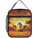 African Flags Map Christmas Lunch Bag Afro Heritage