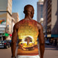 African Flags Map Christmas Men Tank Top Afro Heritage