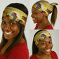 African Flags Map Christmas Neck Gaiter Afro Heritage
