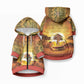 African Flags Map Christmas Pet Hoodie Afro Heritage