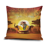 African Flags Map Christmas Pillow Cover Afro Heritage