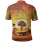 African Flags Map Christmas Polo Shirt Afro Heritage
