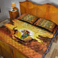 African Flags Map Christmas Quilt Bed Set Afro Heritage