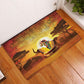 African Flags Map Christmas Rubber Doormat Afro Heritage