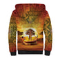 African Flags Map Christmas Sherpa Hoodie Afro Heritage