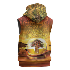 African Flags Map Christmas Sleeveless Hoodie Afro Heritage