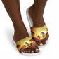 African Flags Map Christmas Slide Sandals Afro Heritage