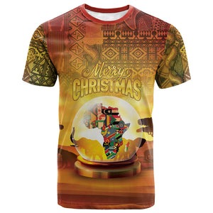 African Flags Map Christmas T shirt Afro Heritage