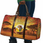 African Flags Map Christmas Travel Bag Afro Heritage