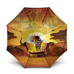 African Flags Map Christmas Umbrella Afro Heritage