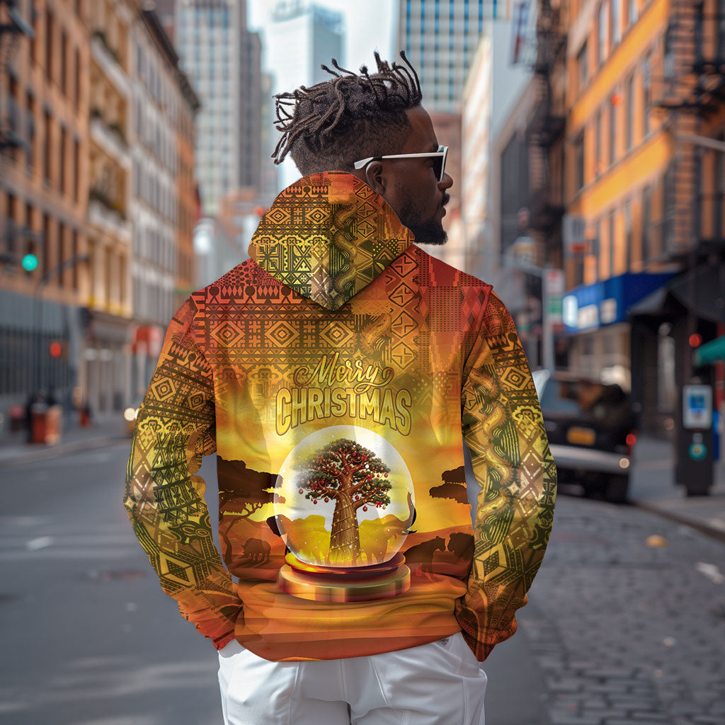 African Flags Map Christmas Zip Hoodie Afro Heritage
