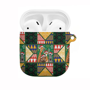 South Africa Christmas AirPods Case Patchwork Style