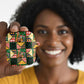 South Africa Christmas AirPods Case Patchwork Style