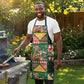 South Africa Christmas Apron Patchwork Style