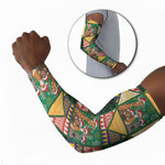 South Africa Christmas Arm Sleeves Patchwork Style