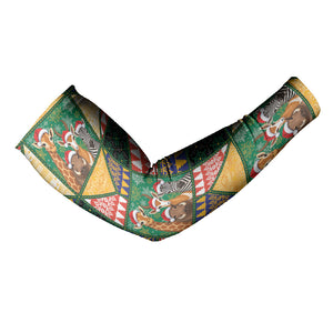 South Africa Christmas Arm Sleeves Patchwork Style