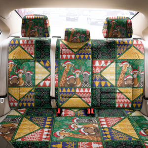 South Africa Christmas Back Car Seat Cover Patchwork Style