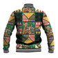 South Africa Christmas Baseball Jacket Patchwork Style