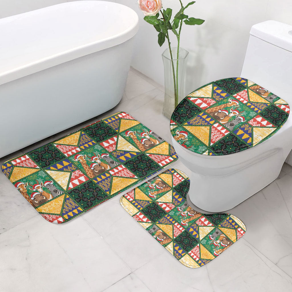 South Africa Christmas Bathroom Set Patchwork Style