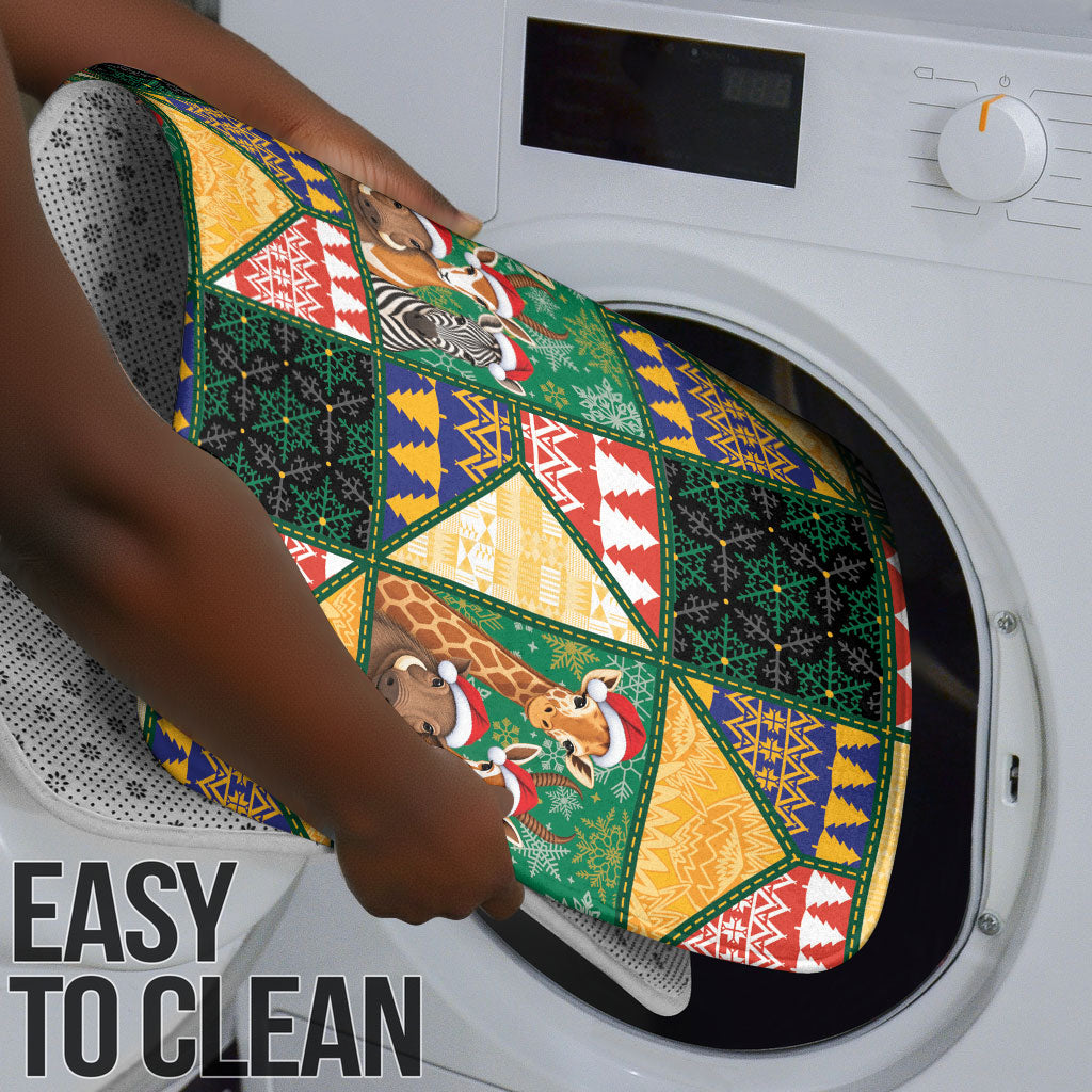 South Africa Christmas Bathroom Set Patchwork Style