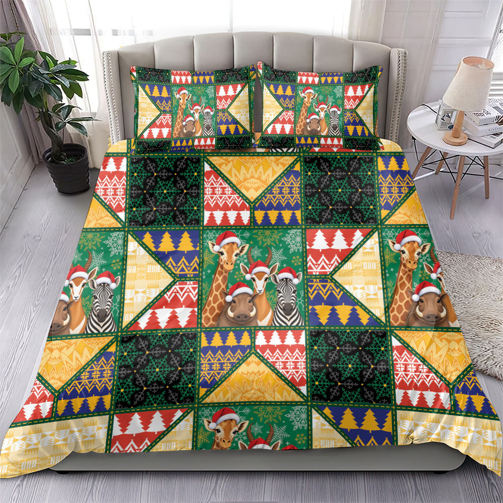 South Africa Christmas Bedding Set Patchwork Style