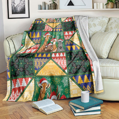 South Africa Christmas Blanket Patchwork Style