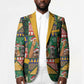 South Africa Christmas Blazer Patchwork Style