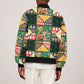South Africa Christmas Bomber Jacket Patchwork Style